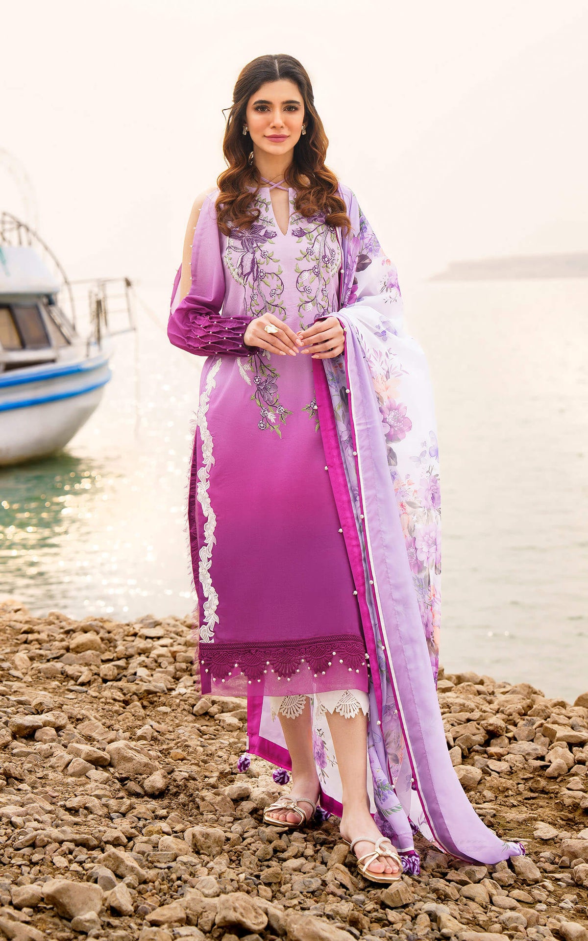 Asifa and Nabeel | Meraki Summer 24 | CALLA-U141M018 - House Of Anaya
