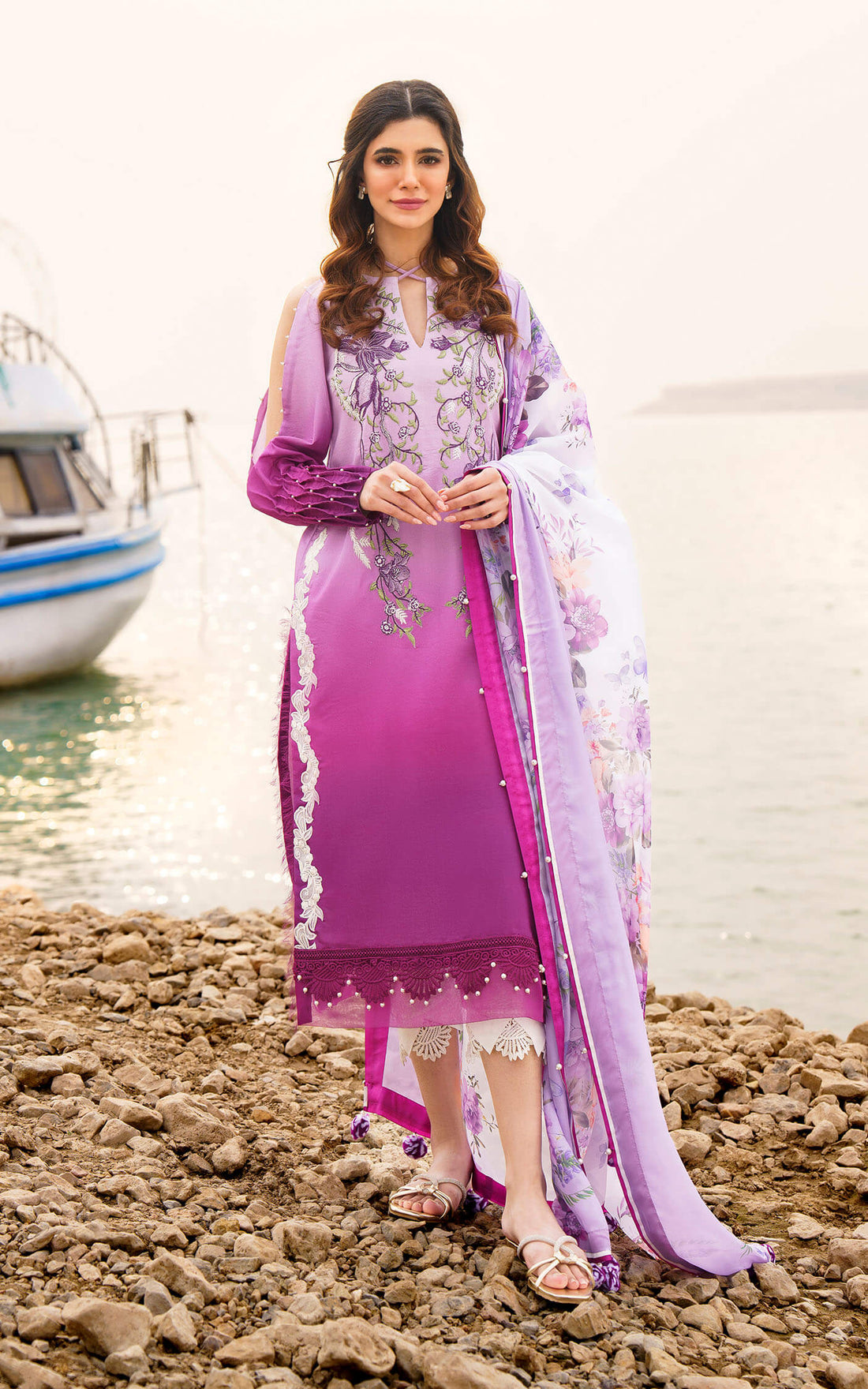 Asifa and Nabeel | Meraki Summer 24 | CALLA-U141M018 - House of Zarish