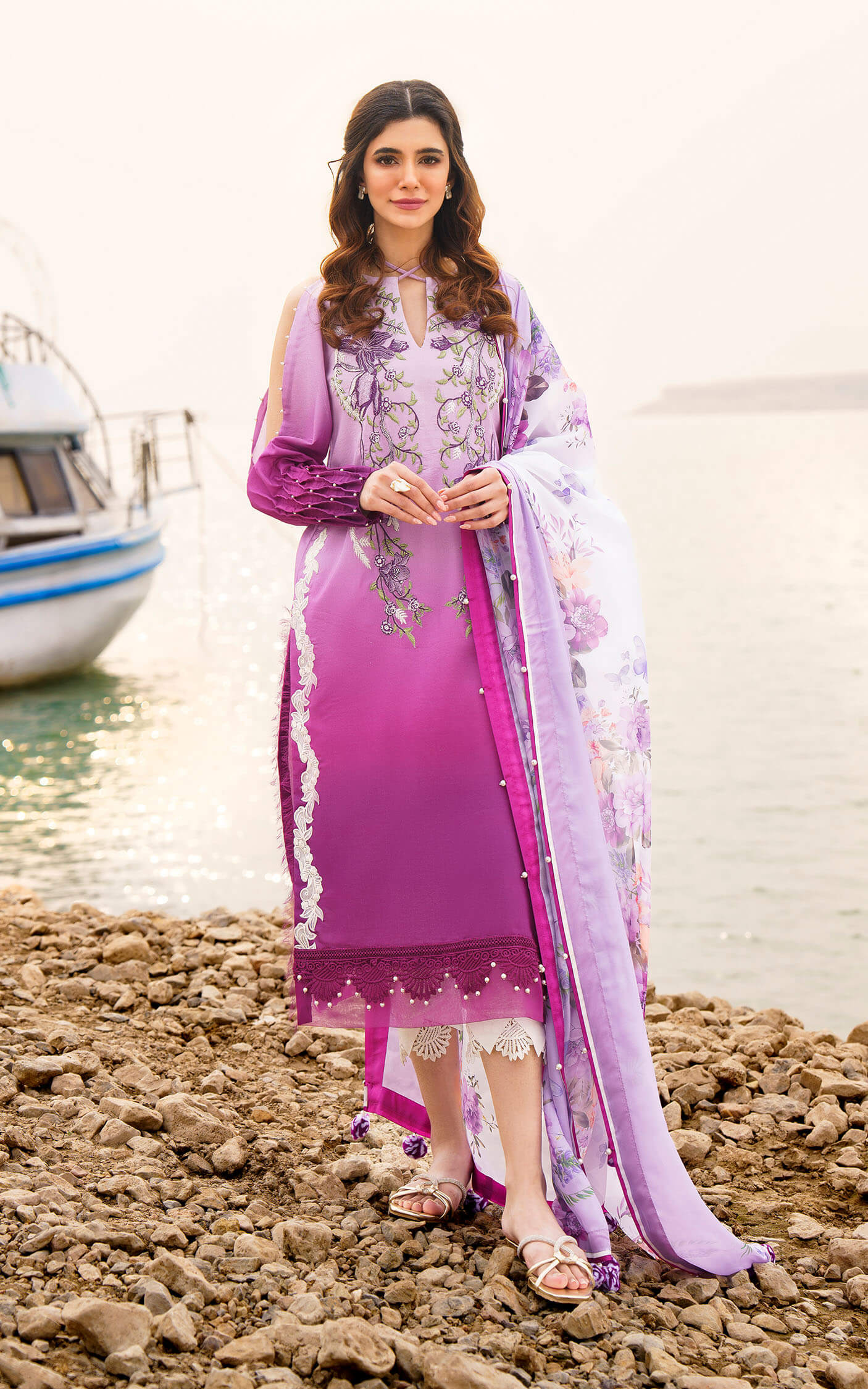 Asifa and Nabeel | Meraki Summer 24 | CALLA-U141M018 - House of Zarish