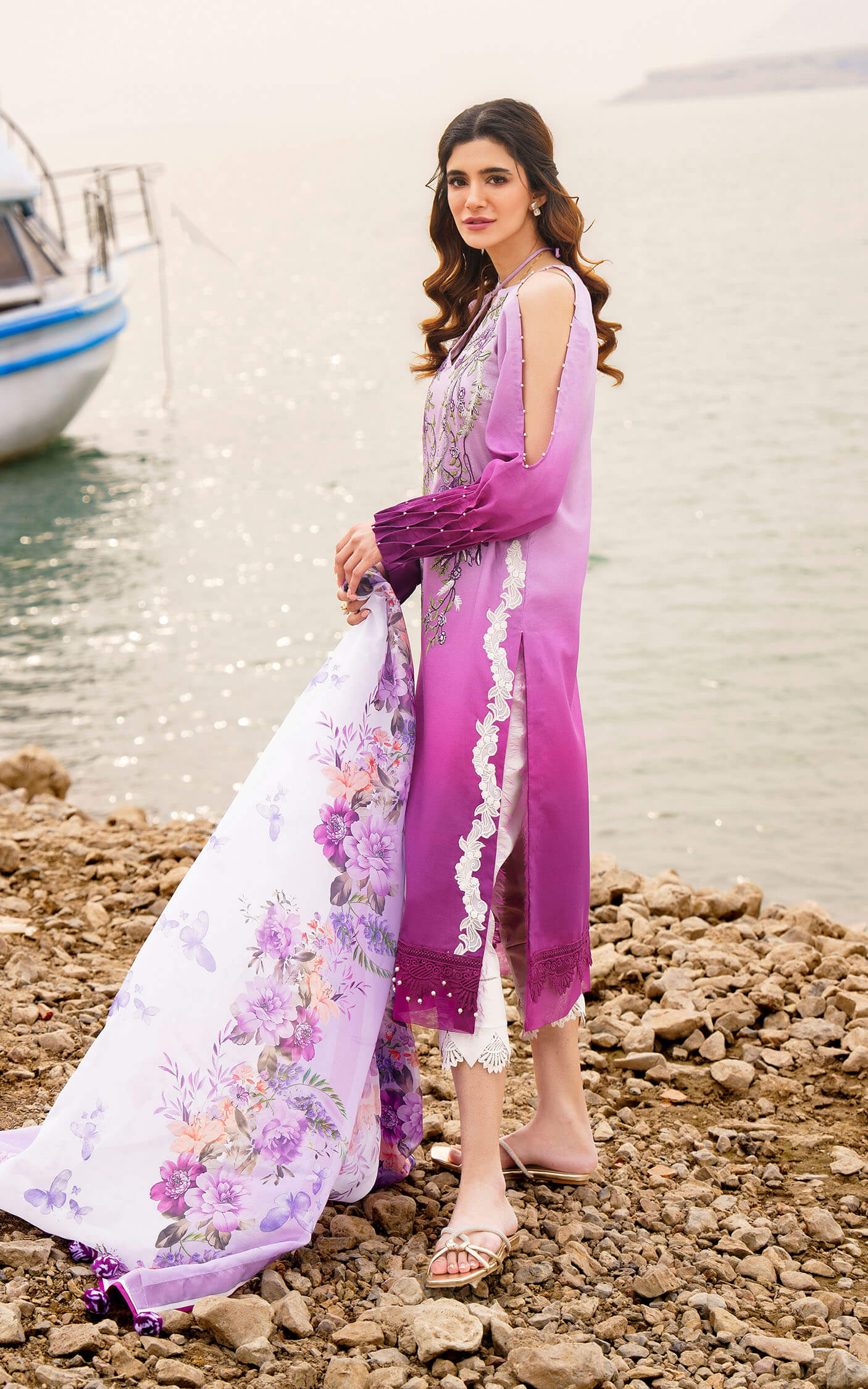 Asifa and Nabeel | Meraki Summer 24 | CALLA-U141M018 - House of Zarish