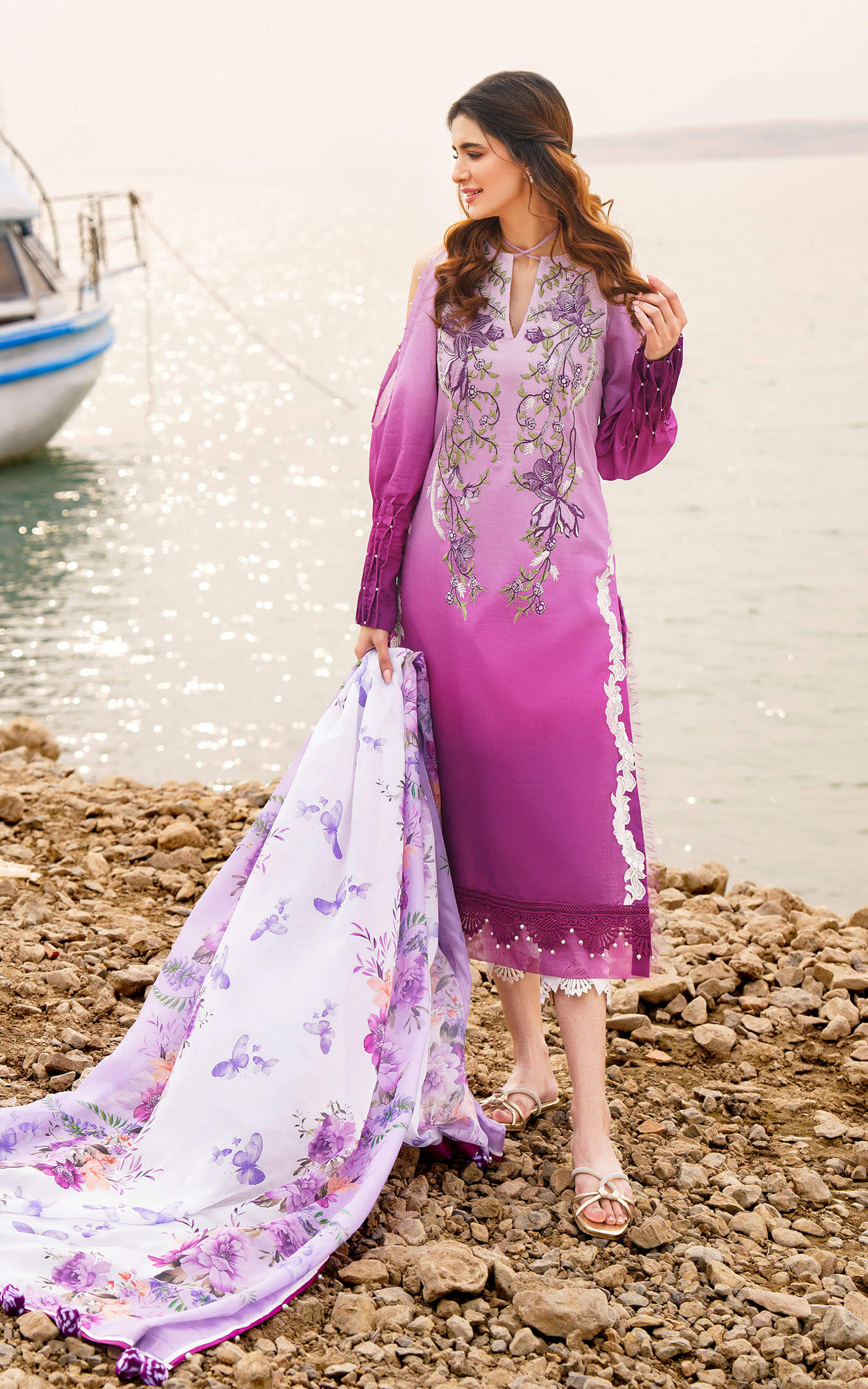 Asifa and Nabeel | Meraki Summer 24 | CALLA-U141M018 - House of Zarish