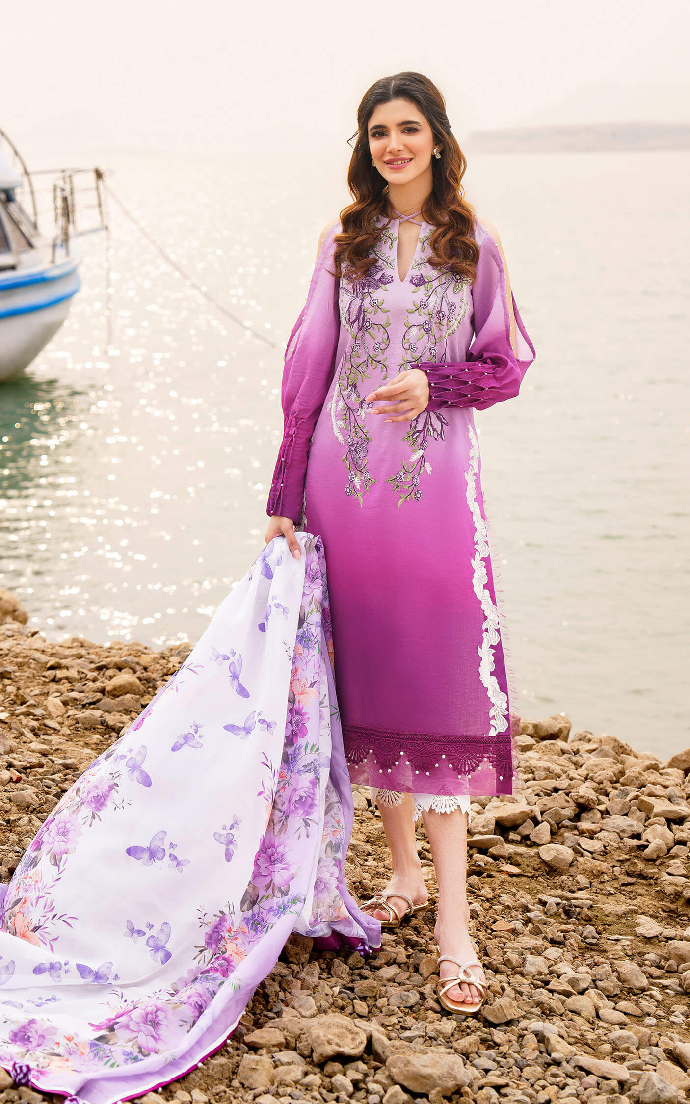 Asifa and Nabeel | Meraki Summer 24 | CALLA-U141M018 - House of Zarish