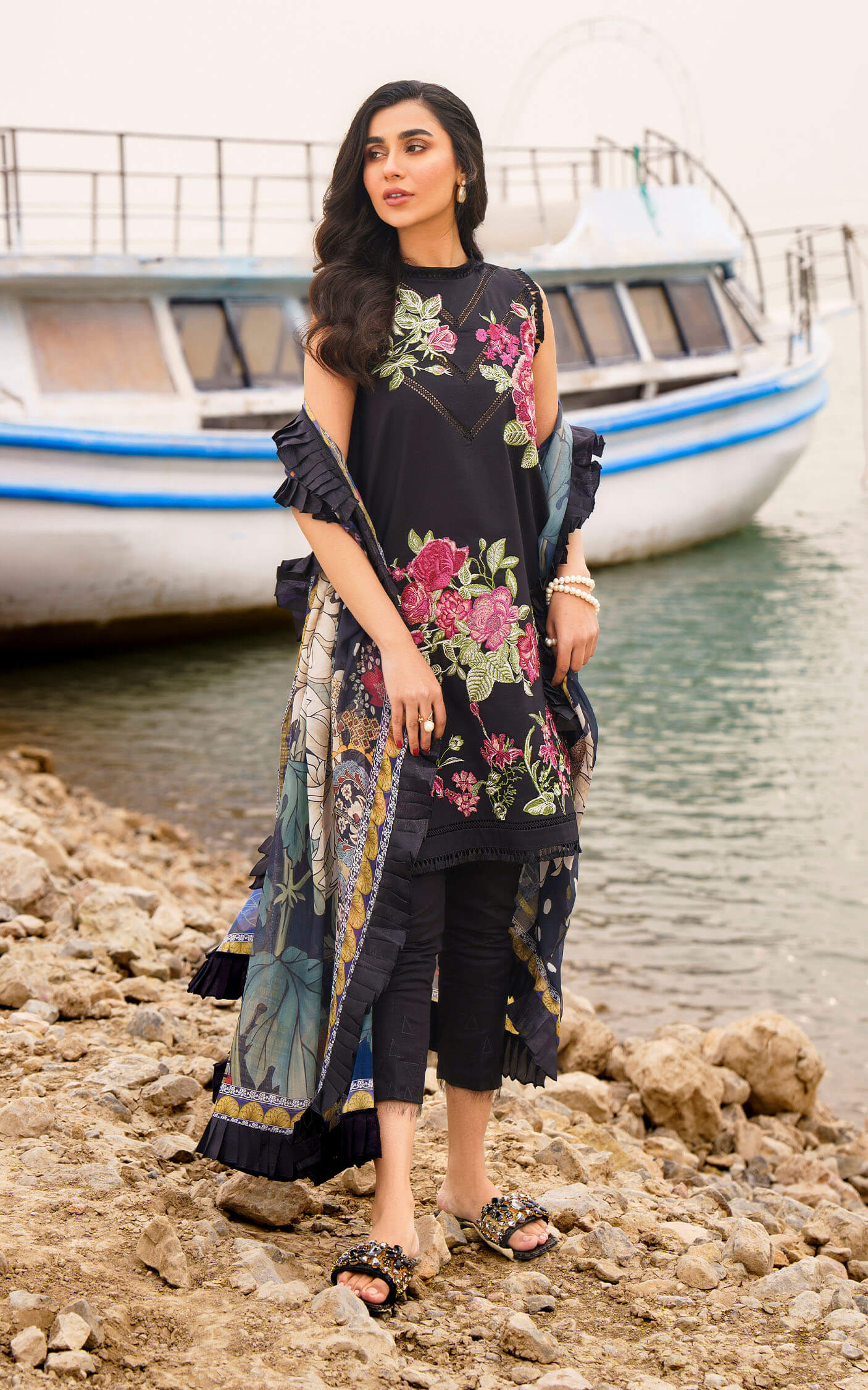 Asifa and Nabeel | Meraki Summer 24 | DAPHNE-U141M019 - House of Zarish