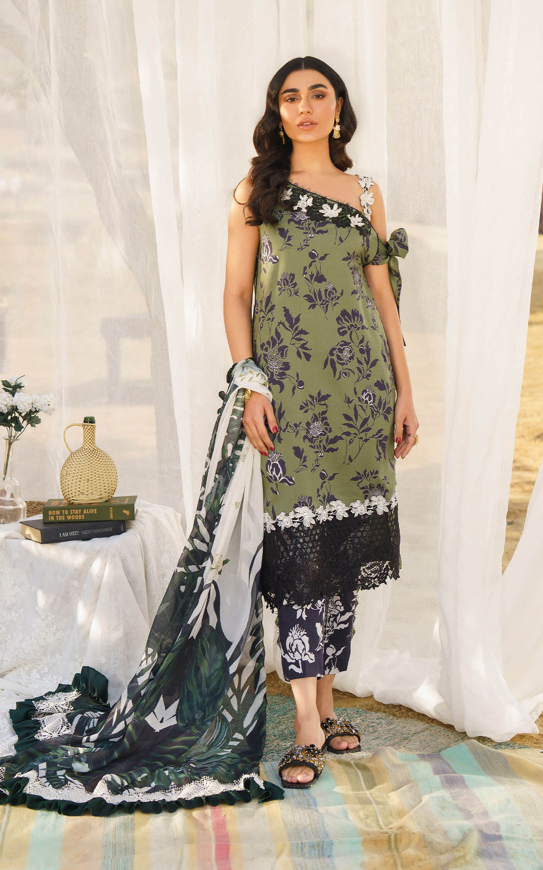 Asifa and Nabeel | Meraki Summer 24 | DARCY-U141M011 - House of Zarish
