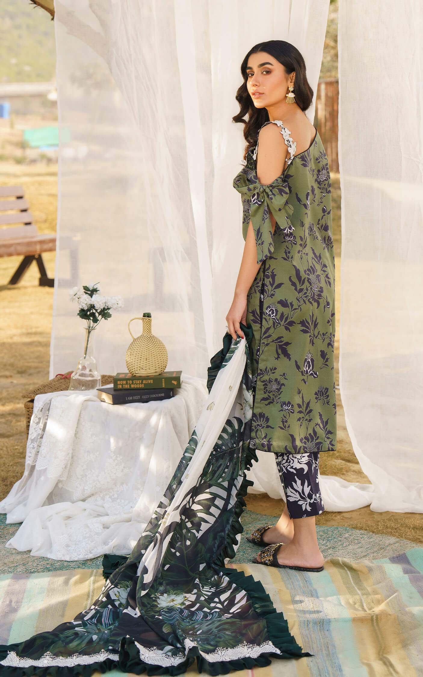 Asifa and Nabeel | Meraki Summer 24 | DARCY-U141M011 - House of Zarish