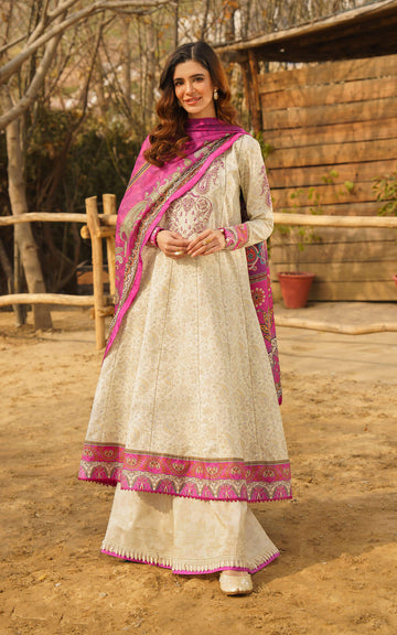 Asifa and Nabeel | Meraki Summer 24 | IRSA-U141M016 - House Of Anaya