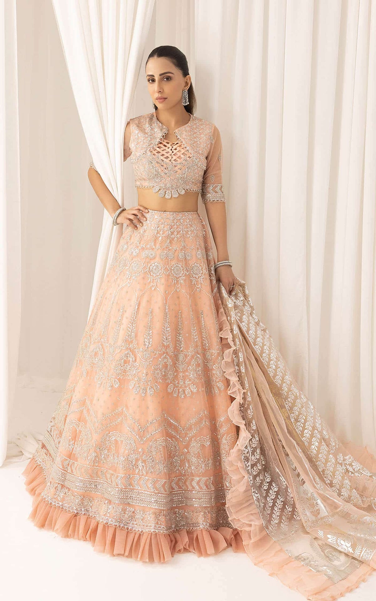 Asifa and Nabeel | Barasti Festive 23 | Shahnai (ANB-06) - House Of Anaya