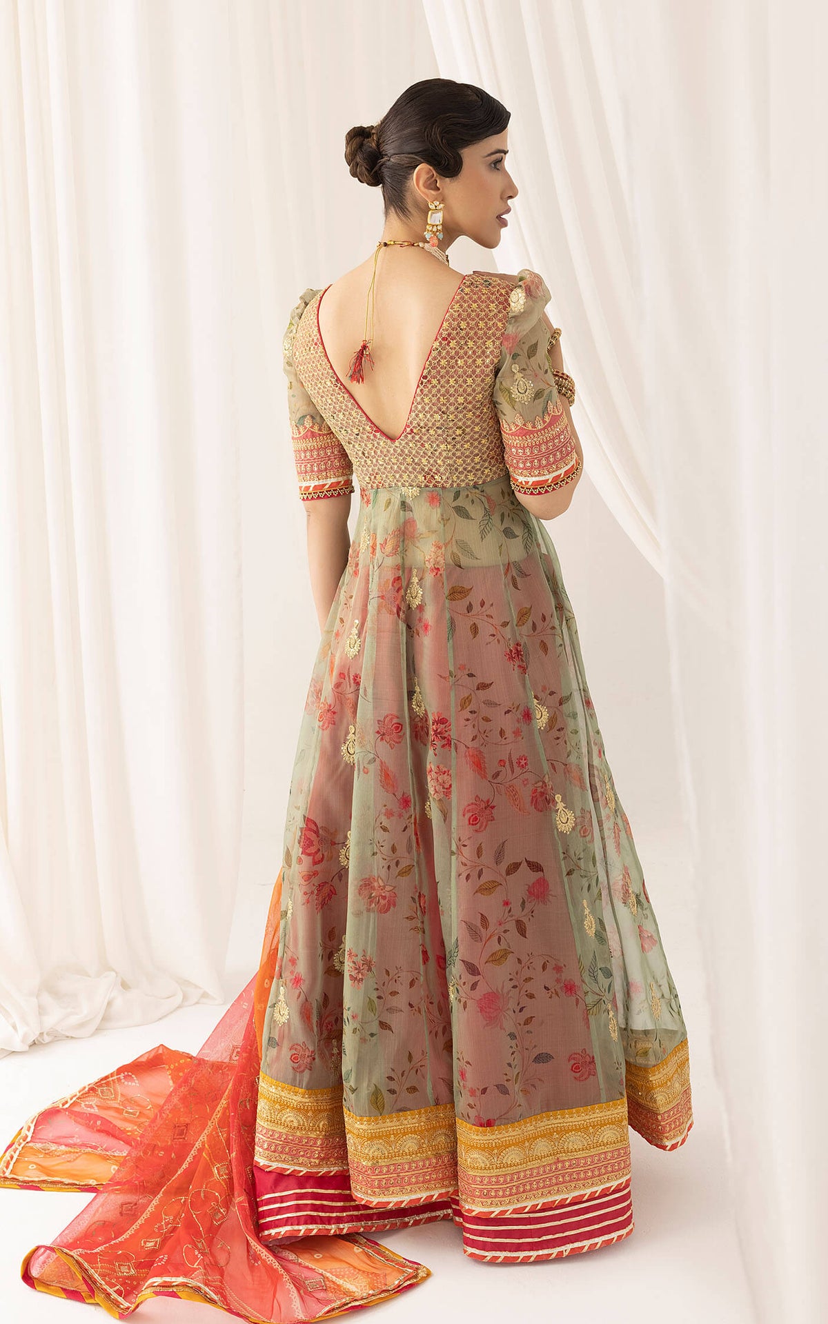 Asifa and Nabeel | Barasti Festive 23 | Rangoli (ANB-01) - House Of Anaya