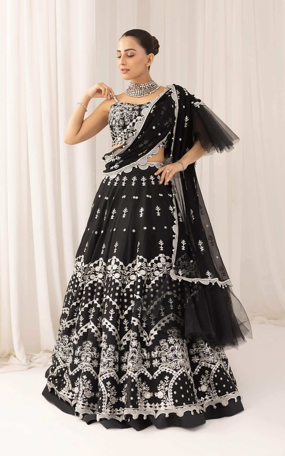 Asifa and Nabeel | Barasti Festive 23 | Basanti (ANB-08) - House Of Anaya