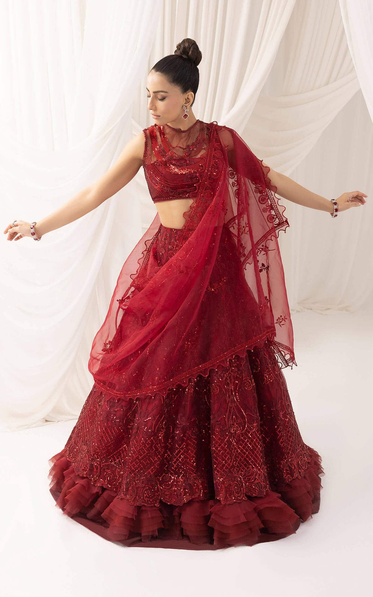Asifa and Nabeel | Barasti Festive 23 | Mastani (ANB-10) - House Of Anaya