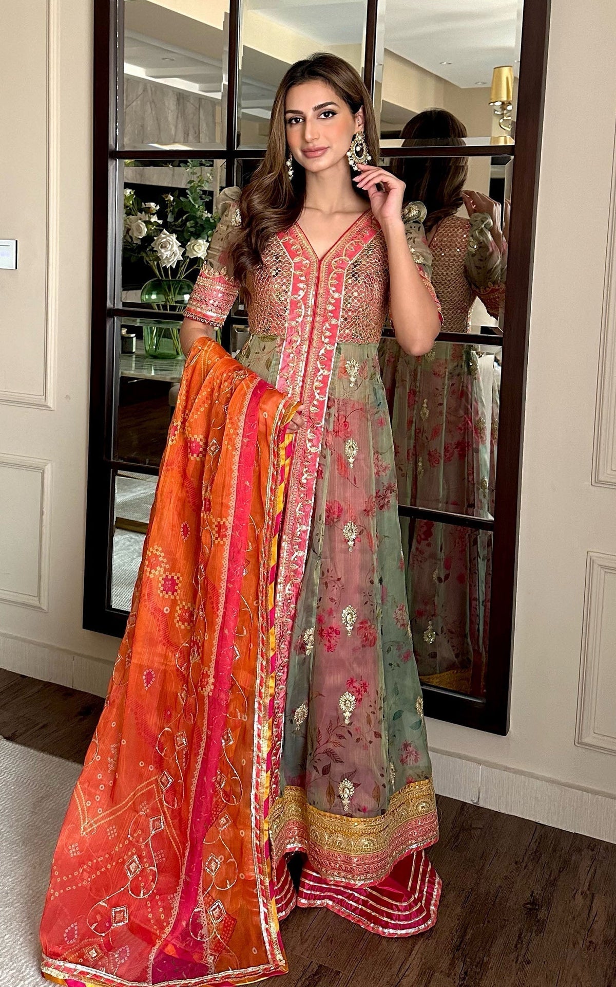 Asifa and Nabeel | Barasti Festive 23 | Rangoli (ANB-01) - House Of Anaya