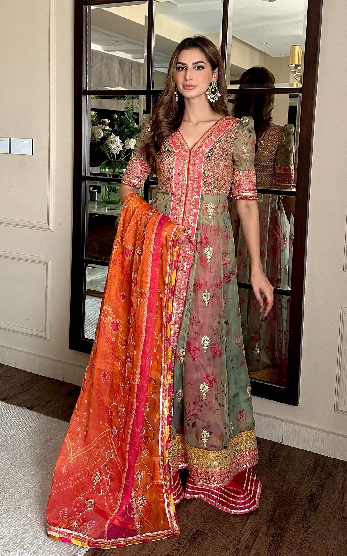 Asifa and Nabeel | Barasti Festive 23 | Rangoli (ANB-01) - House Of Anaya