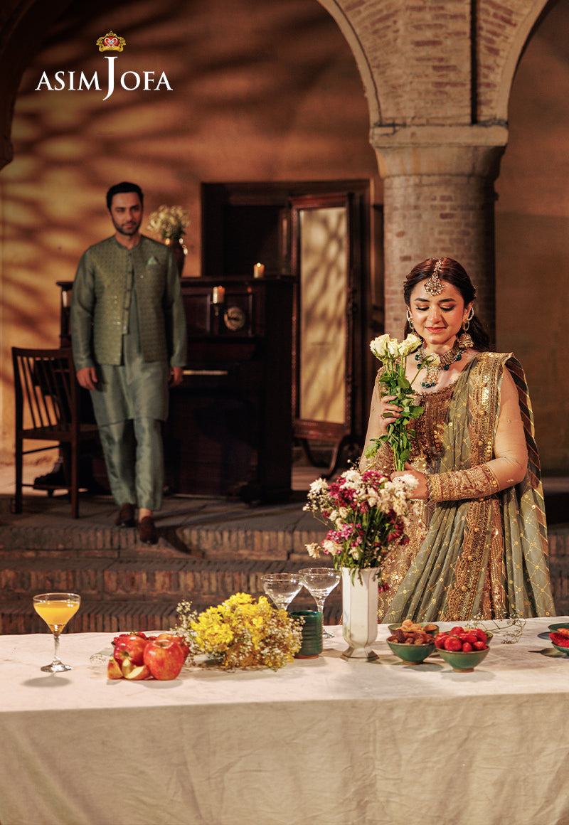 Asim Jofa | Chikankari Eid24 | AJCE-07 - House Of Anaya