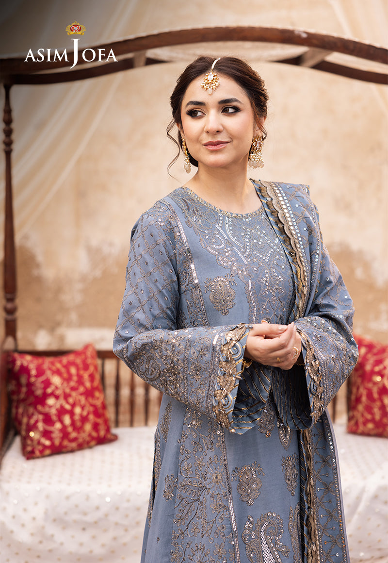 Asim Jofa | Chikankari Eid24 | AJCE-12 - House Of Anaya