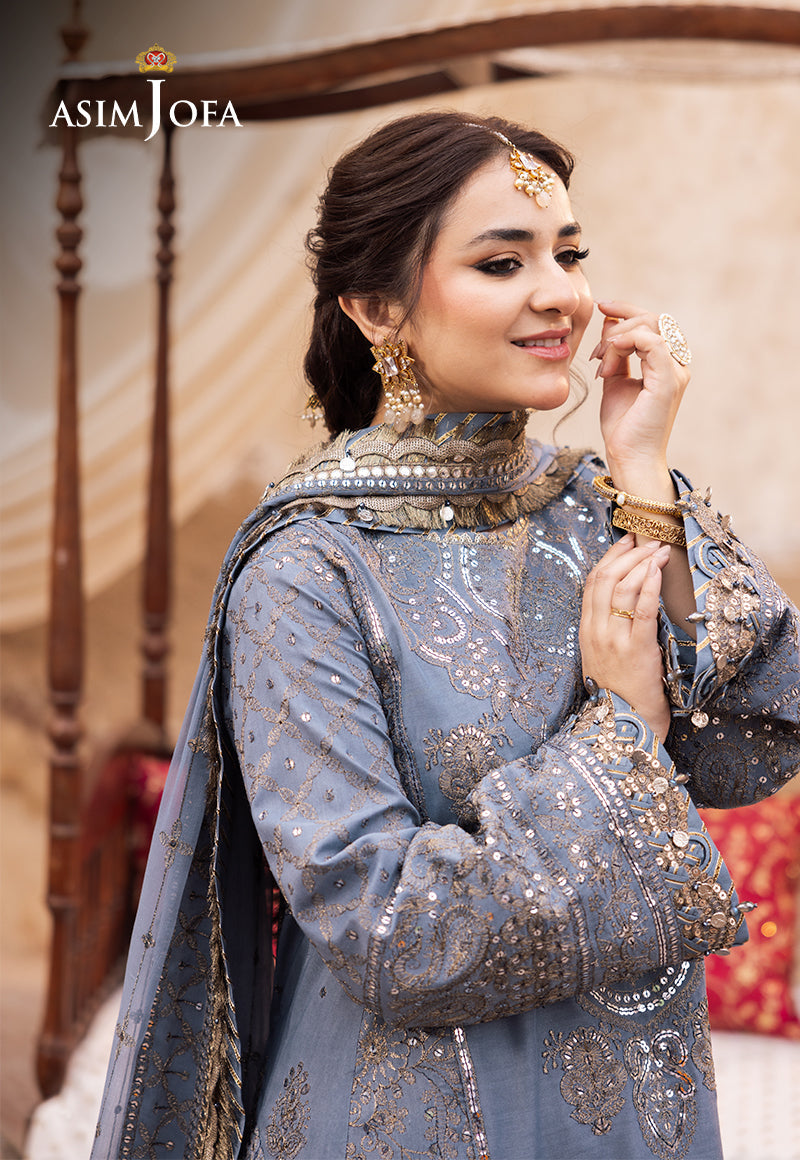 Asim Jofa | Chikankari Eid24 | AJCE-12 - House Of Anaya