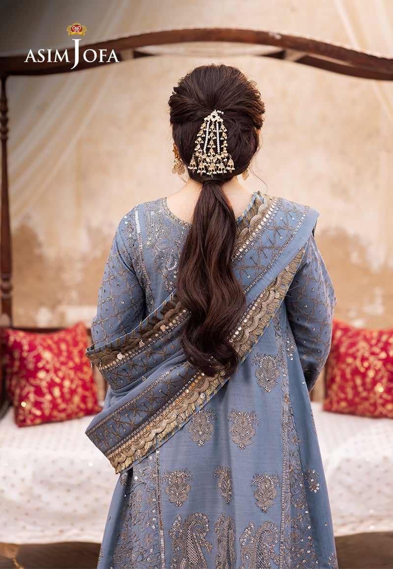 Asim Jofa | Chikankari Eid24 | AJCE-12 - House Of Anaya