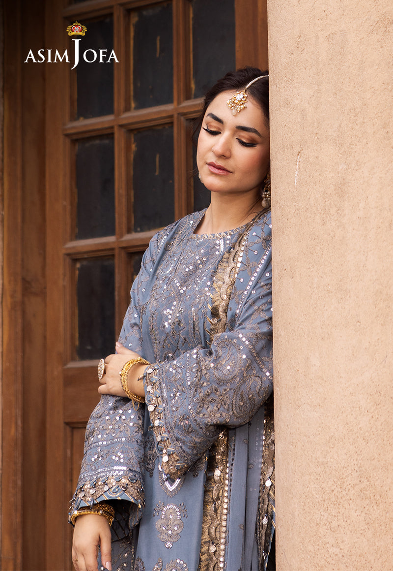 Asim Jofa | Chikankari Eid24 | AJCE-12 - House Of Anaya