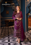 Asim Jofa | Fasana e Ishq Eid Luxury Lawn | AJFI-11 - House Of Anaya