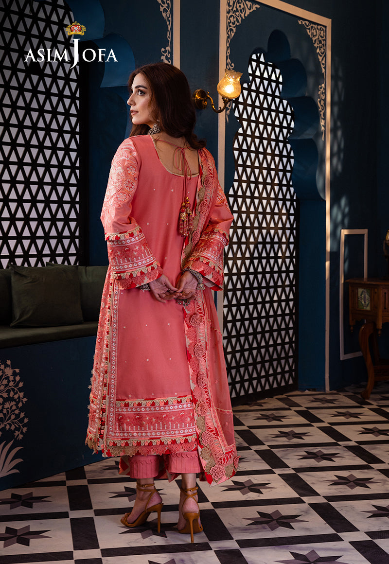 Asim Jofa | Fasana e Ishq Eid Luxury Lawn | AJFI-07 - House Of Anaya