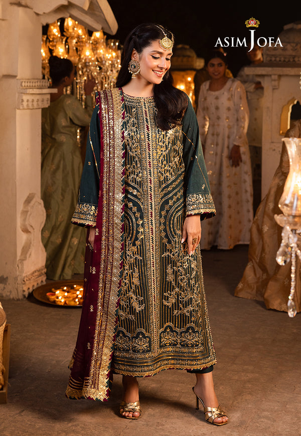Asim Jofa | Shehnai Festive Collection | AJSH-20 - House Of Anaya