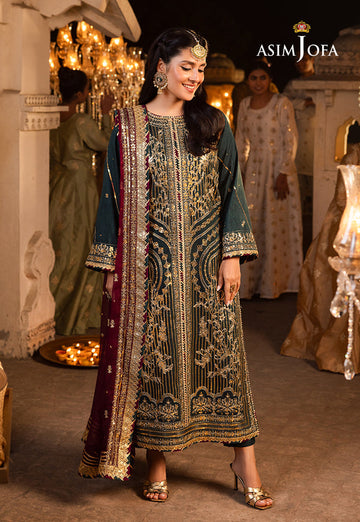 Asim Jofa | Shehnai Festive Collection | AJSH-20 - House Of Anaya