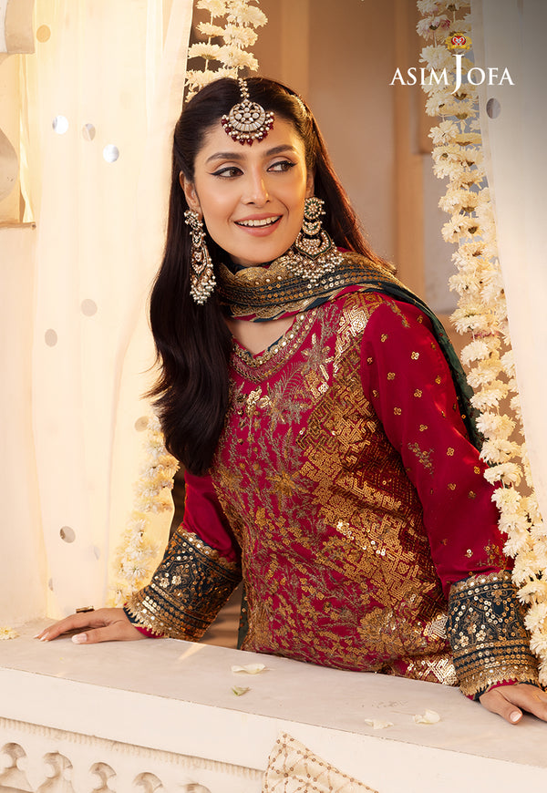 Asim Jofa | Shehnai Festive Collection | AJSH-19 - House Of Anaya