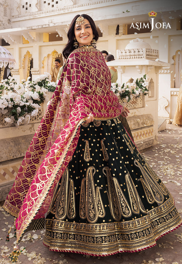 Asim Jofa | Shehnai Festive Collection | AJSH-11 - House Of Anaya