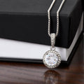 Eternal Hope Silver Necklace for Valentines , Birthdays and Weddings - Riwayat-e-khas
