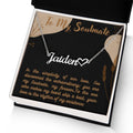 Personalized Name Necklace + Heart Character at the end | Best Gift for your Loved Ones - Riwayat-e-khas