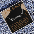 Personalized Name Necklace + Heart Character at the end | Best Gift for your Loved Ones - Riwayat-e-khas