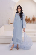 Azure | Ensembles Embroidered Formals | Ashen Grace - House of Zarish