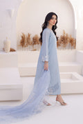 Azure | Ensembles Embroidered Formals | Ashen Grace - House of Zarish