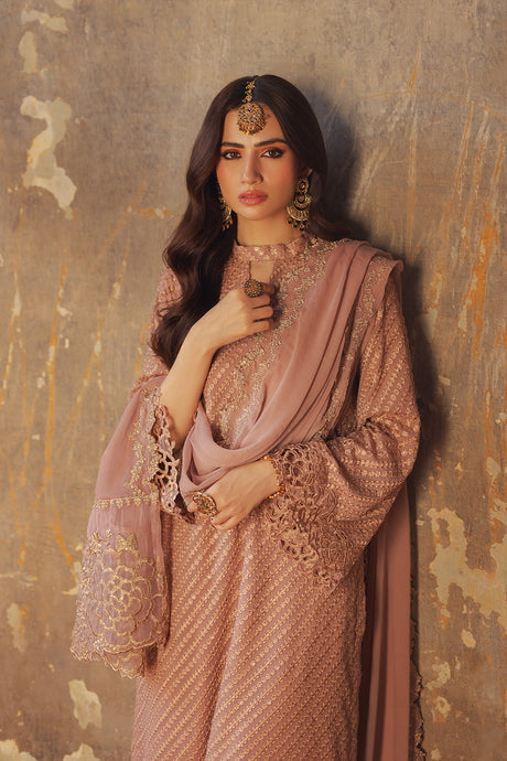 Azure | Ensembles Embroidered Formals | Azalea - House of Zarish