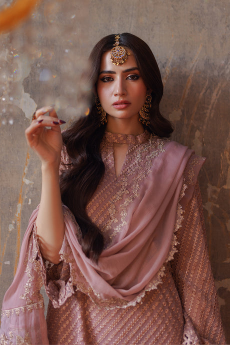 Azure | Ensembles Embroidered Formals | Azalea - House of Zarish