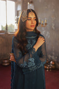 Azure | Ensembles Embroidered Formals | Botanical Bliss - House of Zarish