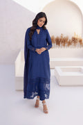 Azure | Ensembles Embroidered Formals | Imperial Iris - House of Zarish