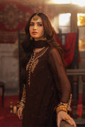 Azure | Ensembles Embroidered Formals | Amber Aura - House of Zarish