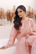 Azure | Ensembles Embroidered Formals | Melon Mirage - House of Zarish
