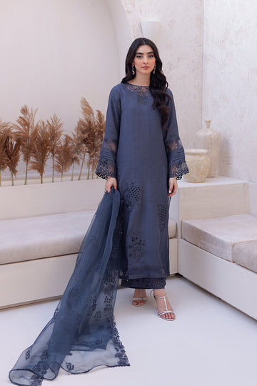 Azure | Ensembles Embroidered Formals | Misty Dream - House of Zarish