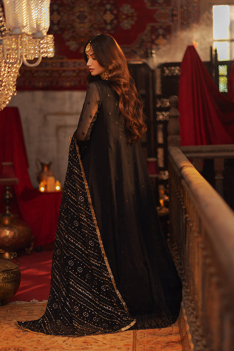 Azure | Ensembles Embroidered Formals | Noir Majesty - House of Zarish