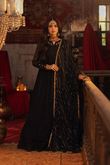 Azure | Ensembles Embroidered Formals | Noir Majesty - House of Zarish