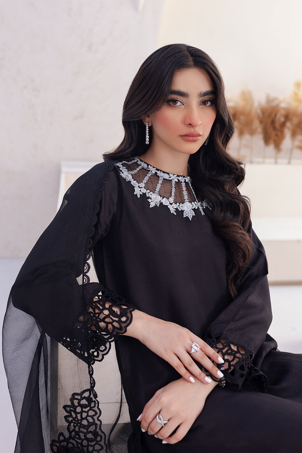 Azure | Ensembles Embroidered Formals | Stargaze - House of Zarish