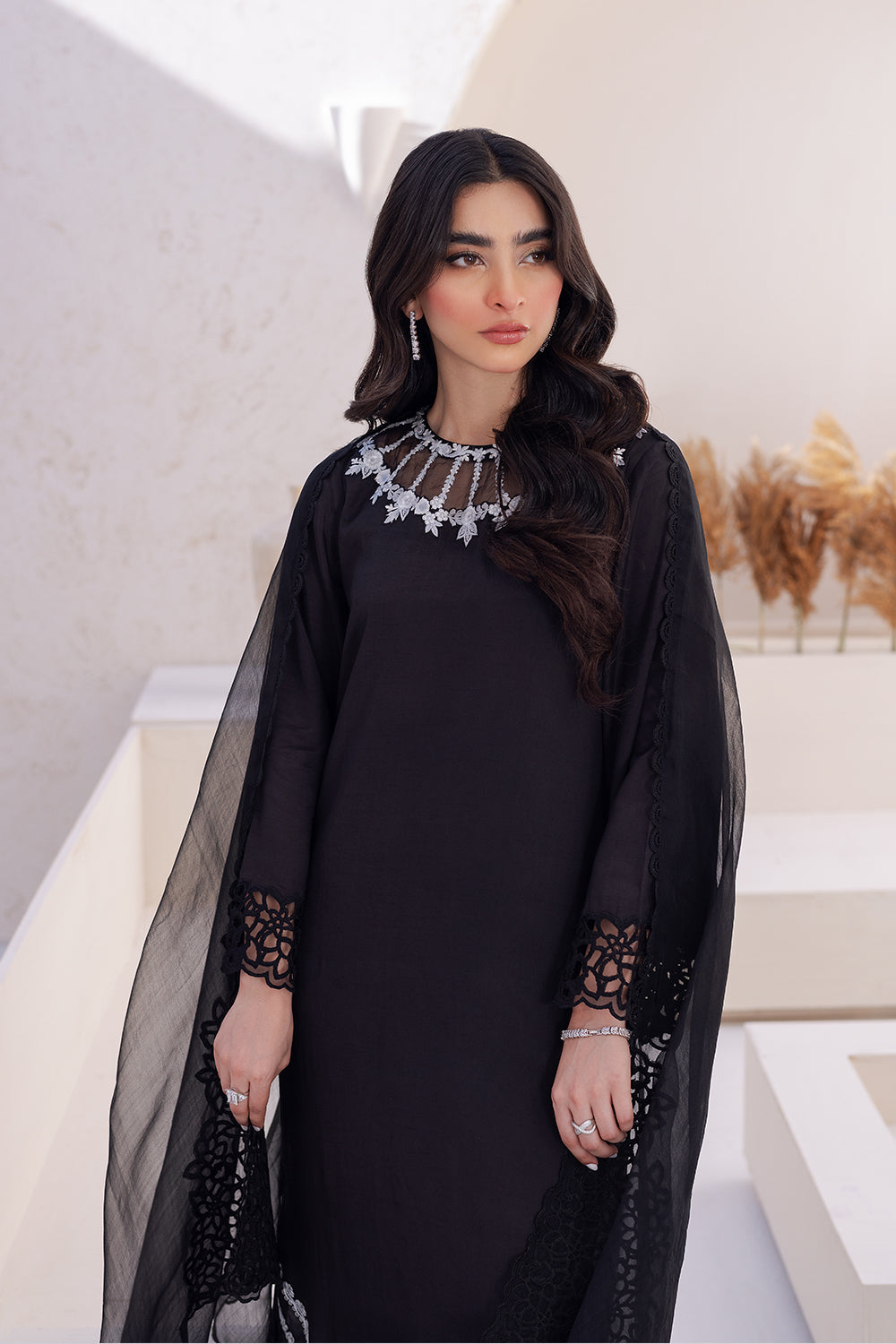 Azure | Ensembles Embroidered Formals | Stargaze - House of Zarish