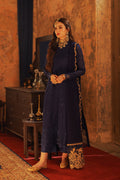 Azure | Ensembles Embroidered Formals | Aqua Serene - House of Zarish