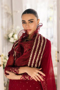 Azure | Ensembles Embroidered Formals | Garnet Glam - House of Zarish