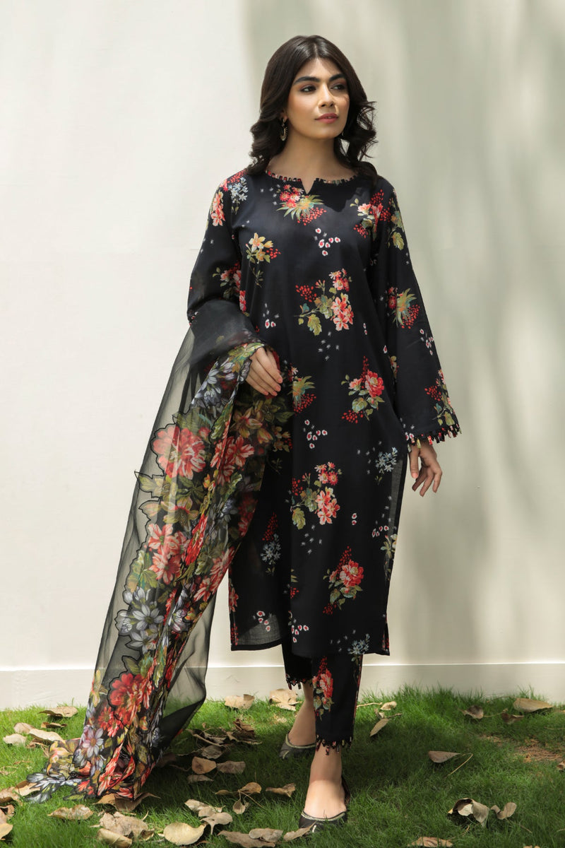 Baroque | Lawn Collection 24 | UF-208 - House Of Anaya
