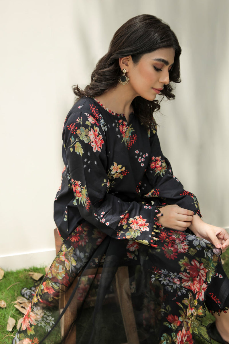 Baroque | Lawn Collection 24 | UF-208 - House Of Anaya