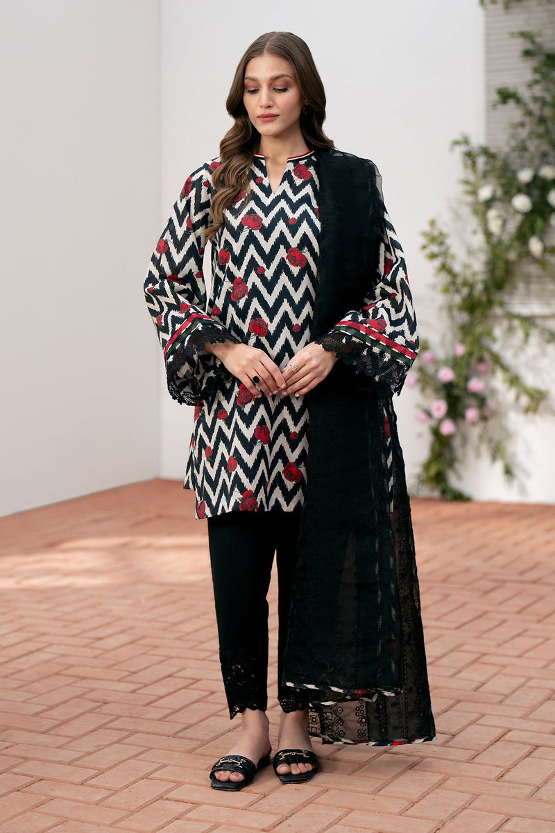 Baroque | Lawn Collection 24 | UF-537 - House Of Anaya