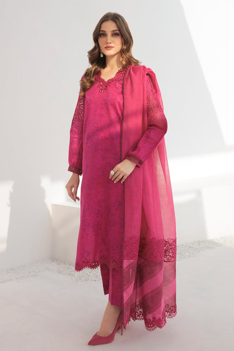 Baroque | Lawn Collection 24 | UF-308 - House Of Anaya