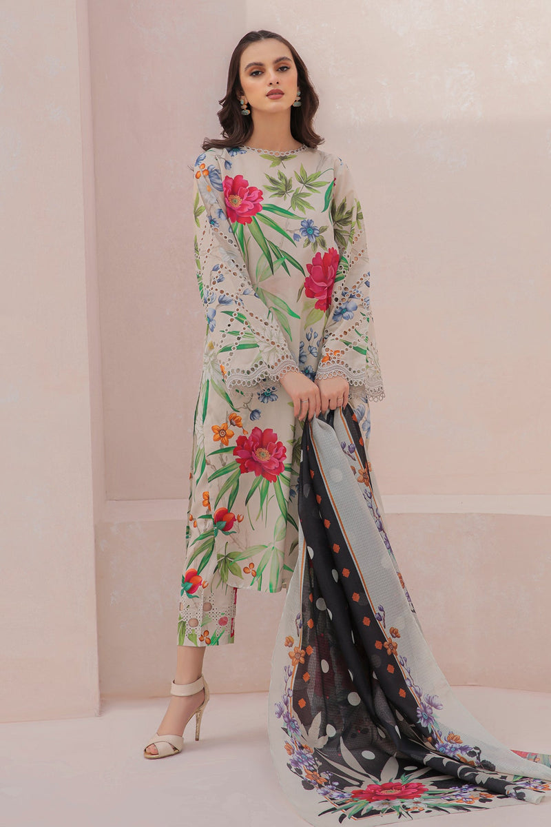 Baroque | Lawn Collection 24 | UF-332 - House Of Anaya